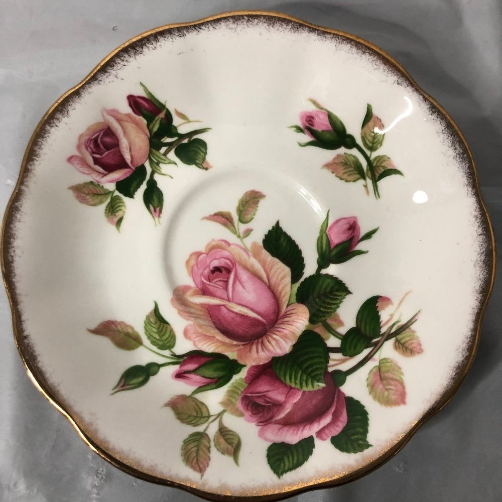 Royal Albert Anniversary Rose Saucer - Picture 2 of 3